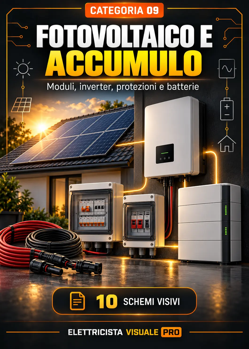 Copertina della categoria Fotovoltaico e Accumulo