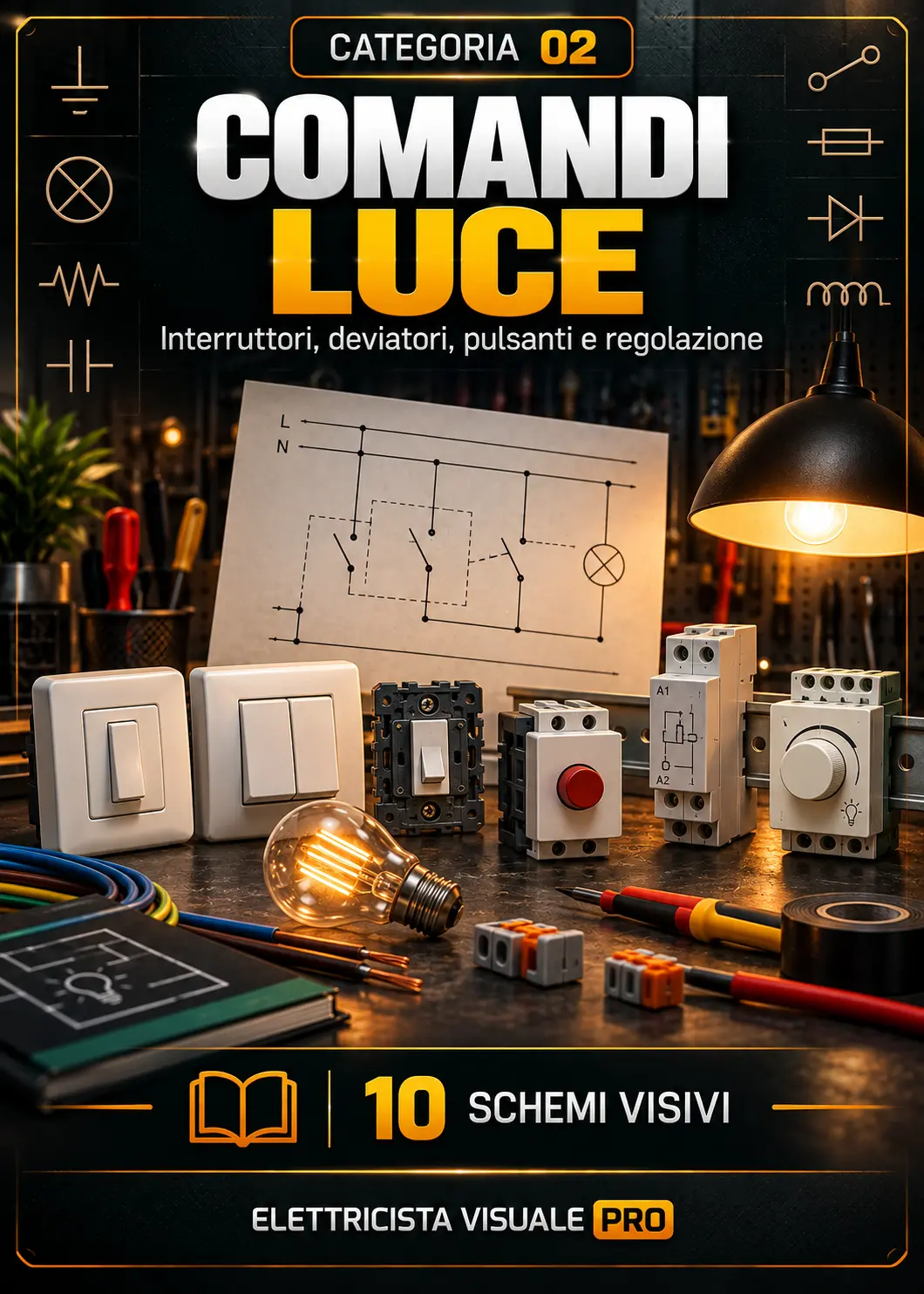 Copertina della categoria Comandi Luce